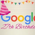 Google का 27वां जन्मदिन